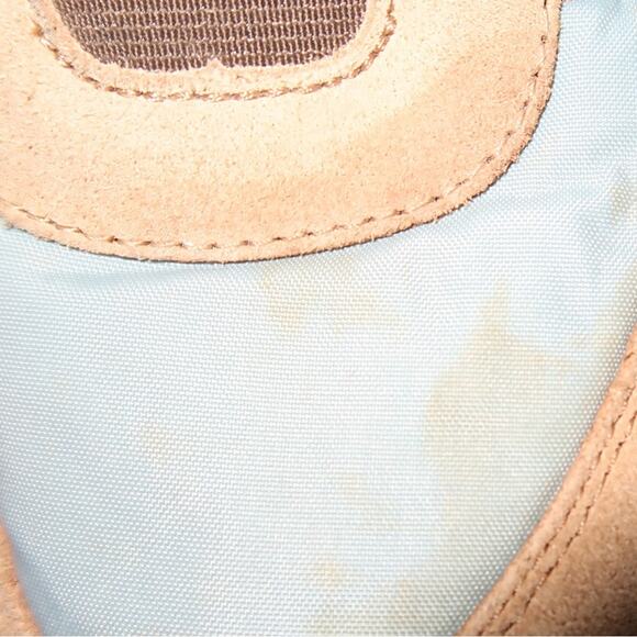 Diesel Vintage Sneakers Blue/Beige/Brown  Retro Velcro Style Size 11